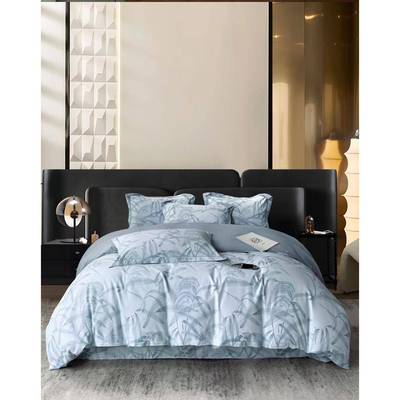 100％ cotton luxury beeding bedsheet blanket duvet cuver set