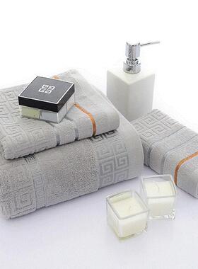 3Pcs Luxury Hotel Cotton Bath Towel Set Hand Face Towel 浴巾