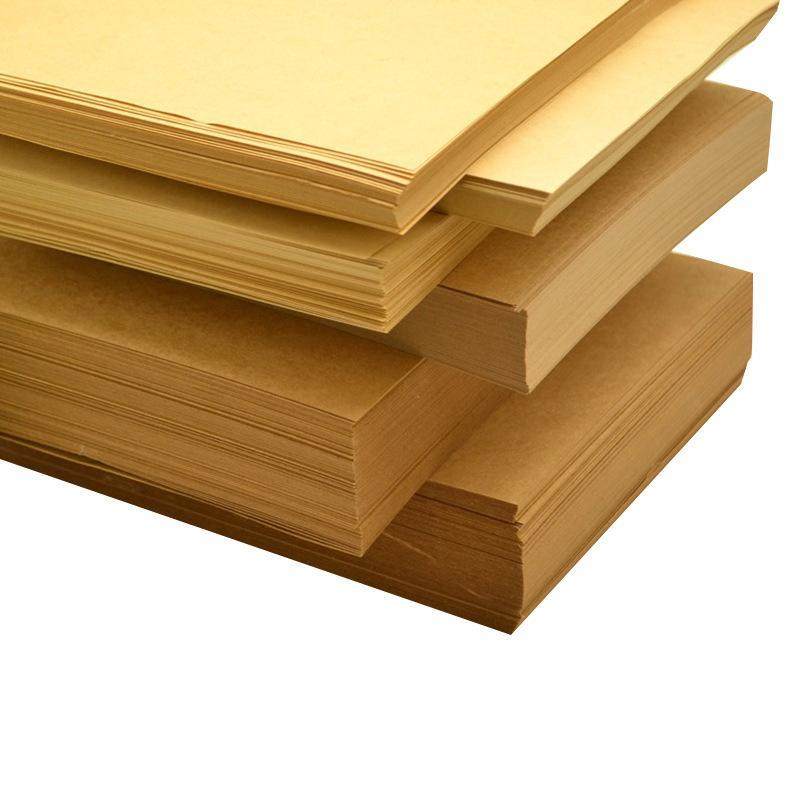 A A4 Kraft Brown Paper Craft Thick Cardboard  Making120g