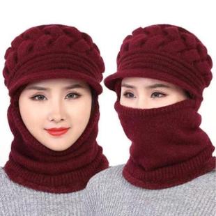 wool autumn for men cap wrap warm and women hat 帽Winter