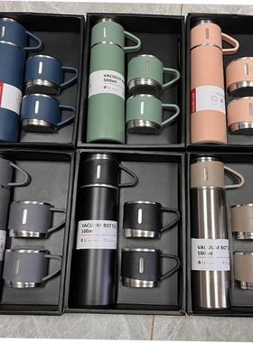 Hot Water Bottle500ML Stainless Steel Vacuum Flask Gift Set