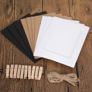 Photo Flim Hanging 3Inch Frame Picture Paper Wall 10Pcs DIY