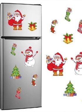 Christmas Fridge Magnets Festive Decals Christmas