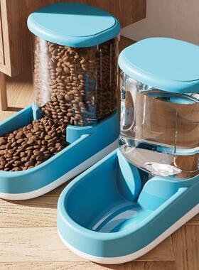 pet automatic feeder food bowl dog cat water dispenser喂食器