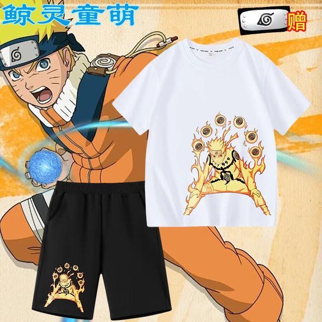 火影忍者衣服COS漩涡鸣人