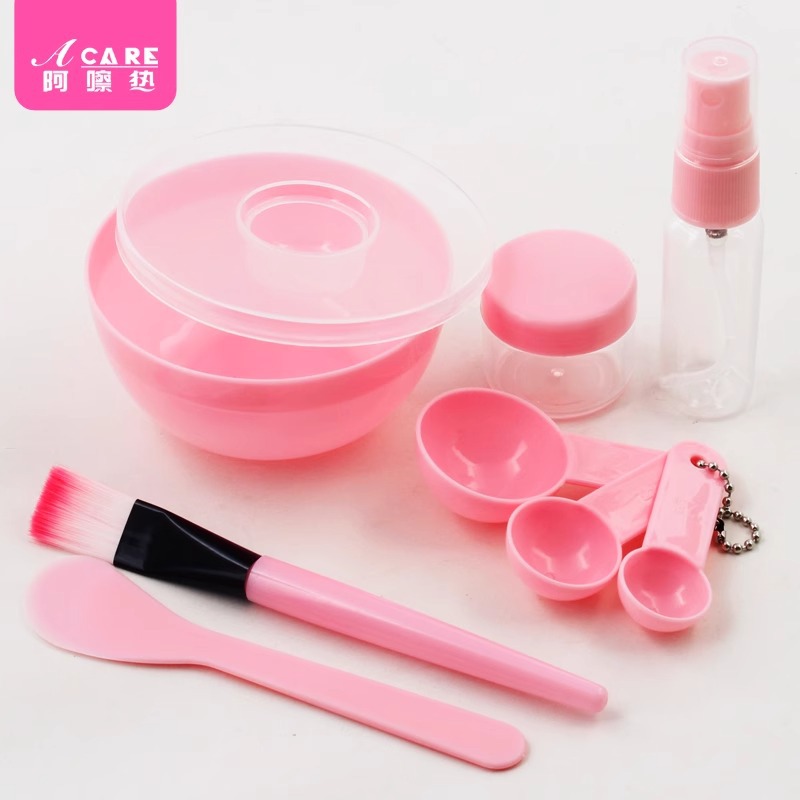 面膜碗/套装A1p858-易上手调膜碗棒水疗工具美容院专用泥漠刷子