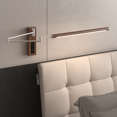 法式中古插电壁灯卧室床头书桌学习阅读灯可调摇臂覆古画廊照画灯