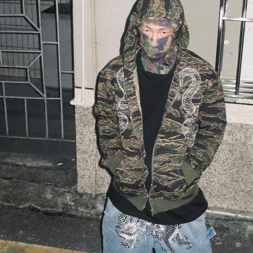 Gameone迷彩亚文化vintage外套