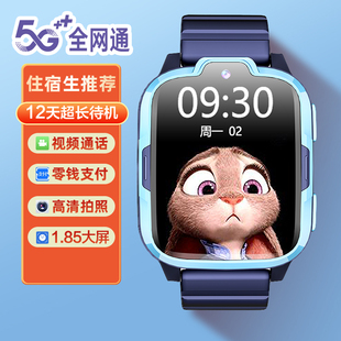 超长待机12天官方正品 掌奇4G5G全网通视频通话儿童智能电话手表GPS定位男孩女孩中小学生防水天才