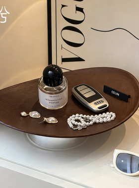 玄关收纳托盘入户门钥匙眼镜手表首饰项链置物架高级桌面家居好物