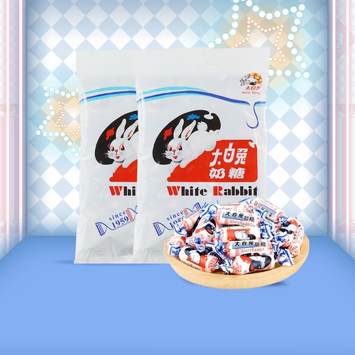 原味380g袋装组合年货大白兔奶糖