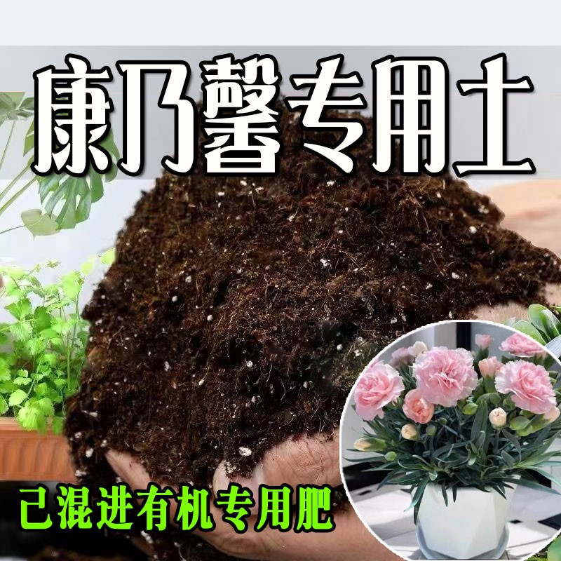 康乃馨专用土 康乃馨专用营养土 盆栽养花种花土通用种植土壤肥料