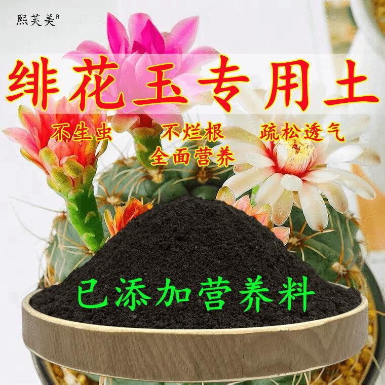 绯花玉专用土绯花玉专用营养土盆栽土养花种花土通用种植土壤肥料