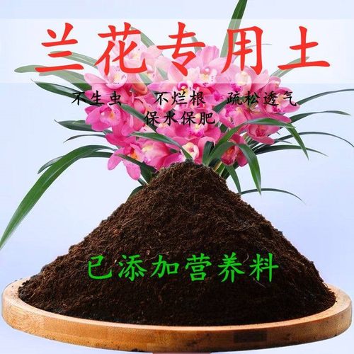 兰花专用土 盆栽酸性透气沙质营养土有机肥料壤绿植种植土通用
