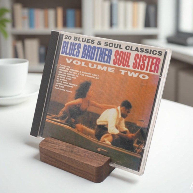 实木CD架黑胡桃木专辑收纳光盘收藏展示架PS4游戏专辑展示架,收纳整理,CD架,淘宝优惠券,粉丝福利购,淘宝优惠卷