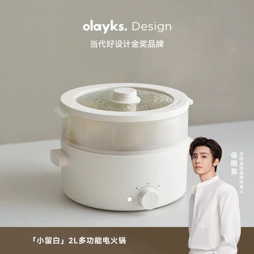 olayks电火锅多功能一体宿舍小型
