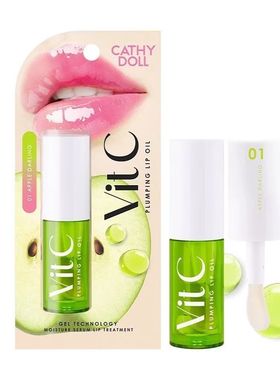 泰国CathyDoll水果唇油唇釉深层滋润保湿补水淡化唇纹玻璃唇2.4g