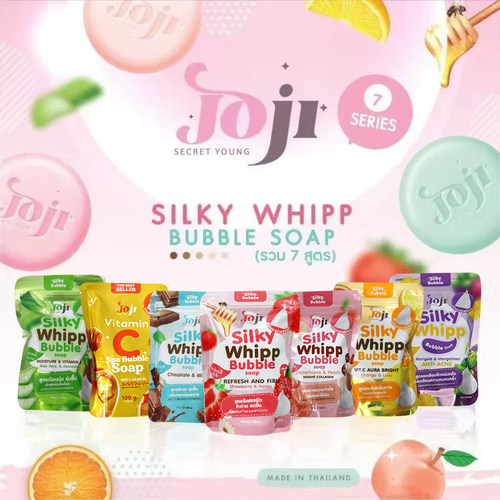 泰国购 JOJI水果香皂沐浴香皂 巧克力薄荷山竹菠萝牛油果洁面皂