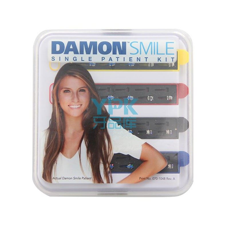 ormco damon q 金属自锁托槽 高中低转矩 不带钩 不含颊面管