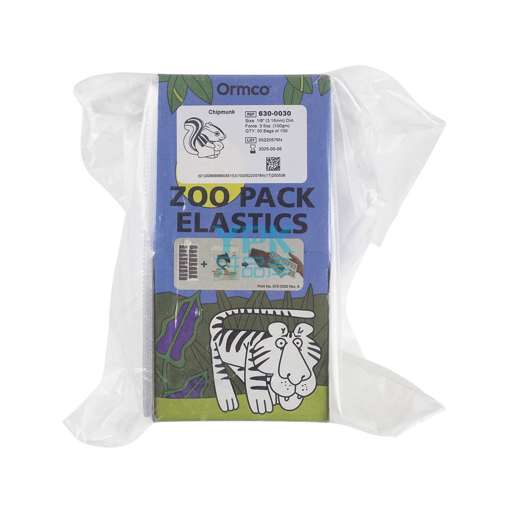 牙品库动物园牵引圈正畸橡皮圈