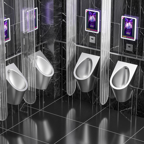 厕所男士304不锈钢小便斗