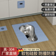 留置室软包矽胶蹲便器监狱羁押室谈话室防撞感应大便池后排水蹲坑