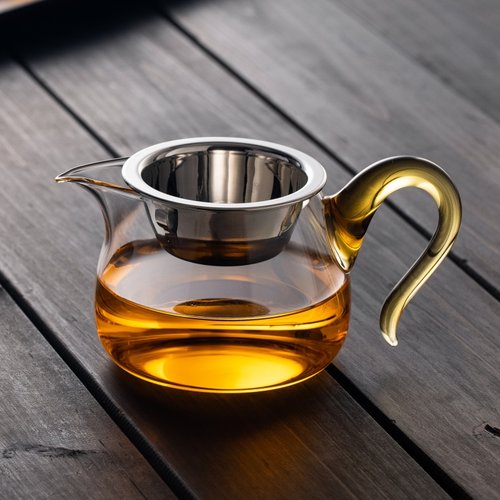 公道杯茶漏一体过滤分茶器加厚耐热防爆玻璃功夫茶具配件公杯单个