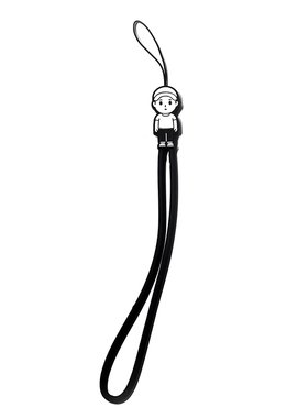 FINERWORLD 硅胶手机挂绳 水杯挂绳 防丢绳 手机潮流挂件吊绳手腕