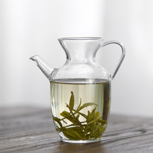 公道杯仿宋玻璃茶壶泡绿茶执壶