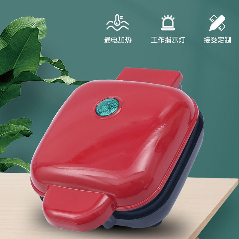 热销美规欧规卡通饼干机点心机 家用便捷迷你轻食蛋糕面包机