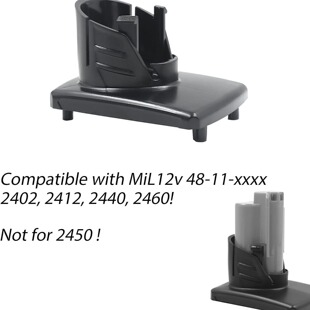 全新米沃奇Milwaukee M12电池上盖塑料件外壳替换件 12V锂电池