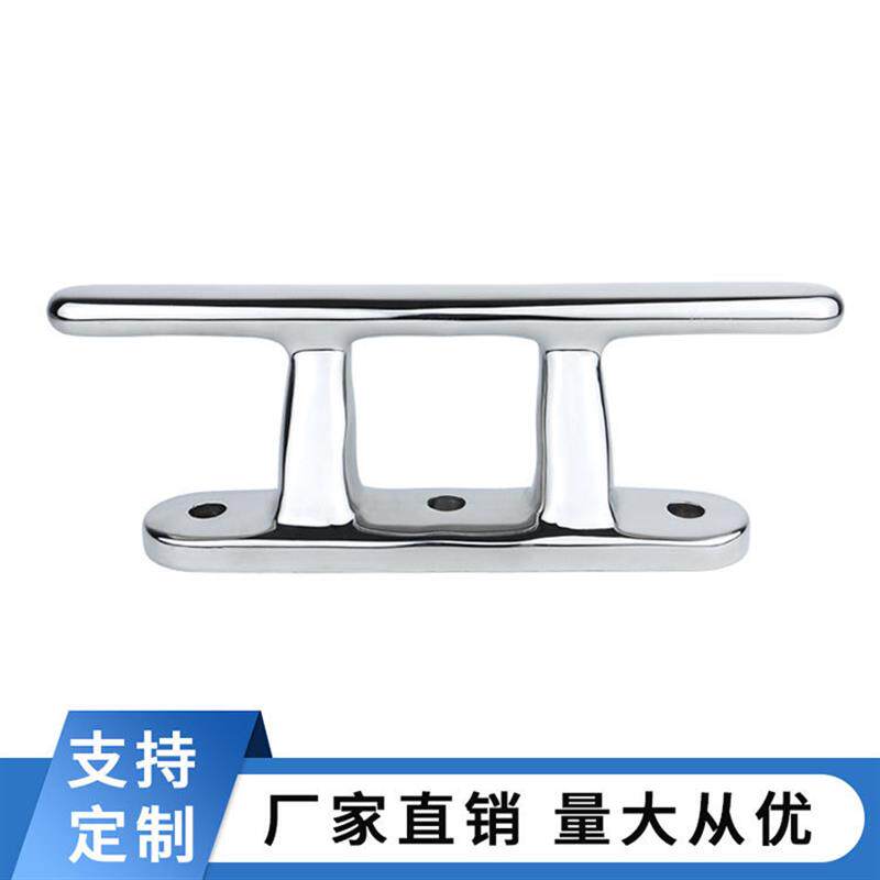 316不锈钢缆桩 斜码头浮桥缆桩 游艇羊角码头系船柱游艇系绳柱