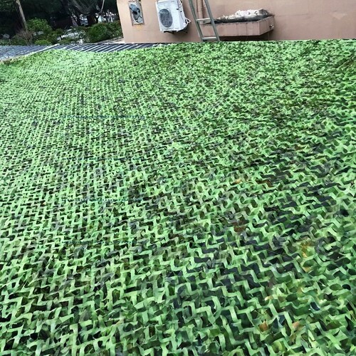 防卫星拍摄伪装网迷彩网布遮阳网户外绿色遮盖加密加厚阻燃防伪网
