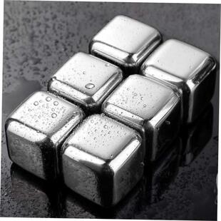 Stainless Steel Ice Cubes, Reusable Chilling Stones