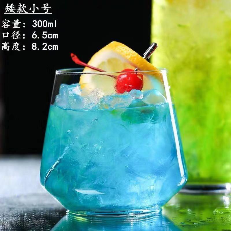 Cocktail glass long drink juice glass wine bar mixing glass