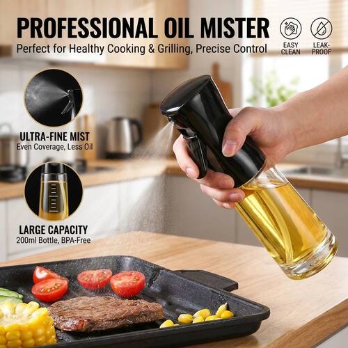 Oil Spray Bottle for Cooking Kitchen Olive Oil Sprayer for C