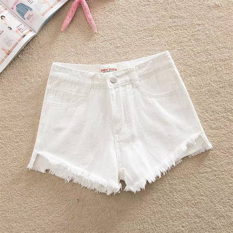 2024Women Summer Sexy Denim Shorts Short Jeans Pants Ragged