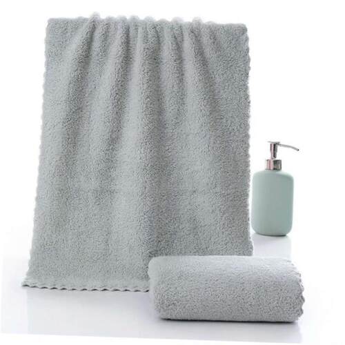 Promotional bath towel, face towel+bath towel set, 2 shower