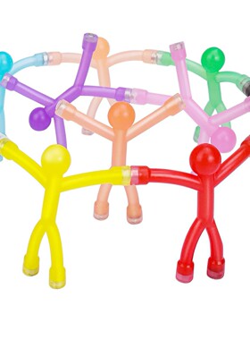 10Pcs Mini Man Magnetic travel toys for kids Rubber Magnet