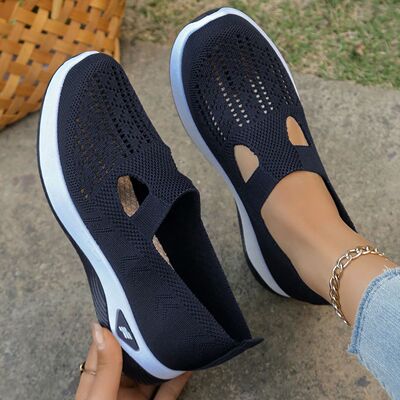 women's summer shoes - casual sneaker, simple, four seasons