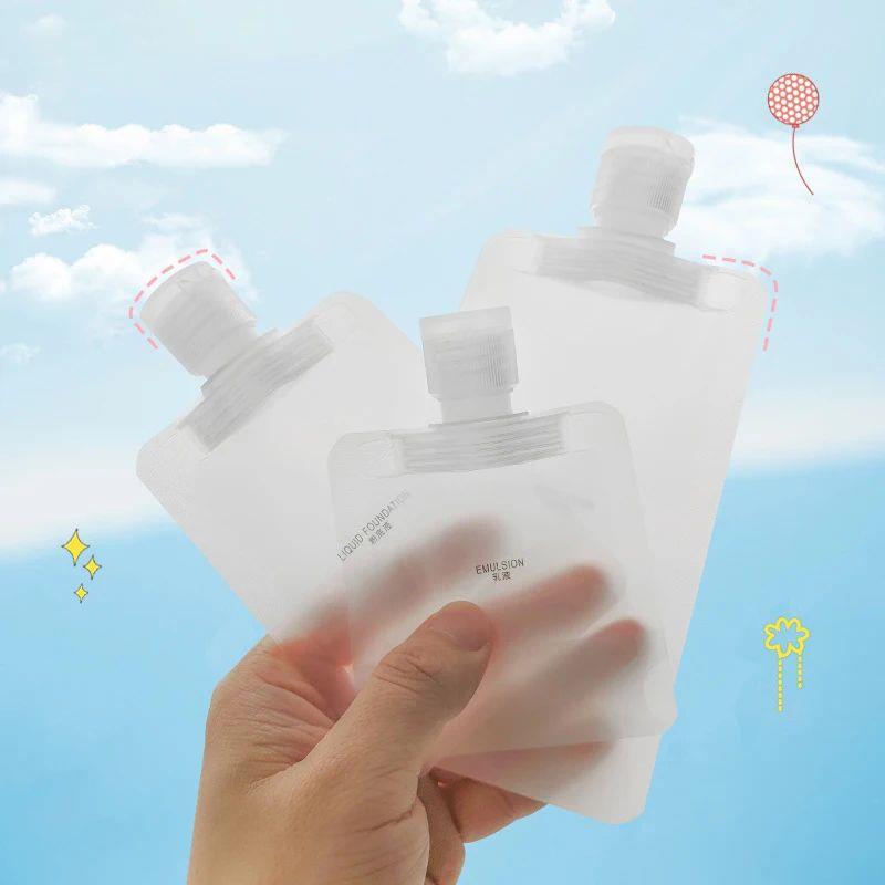 10Pcs 0/50/100ML Thickened Travel Subpackage Cosmetic Lotio