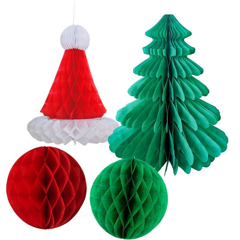 Christmas Decoration Products Honeycomb Ball Pendant Pendant
