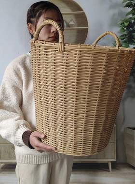 laundry basket household laundry basket toy wicker bucket