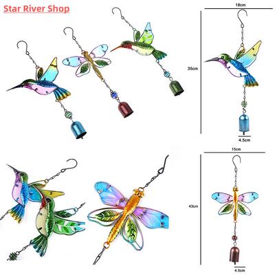 Handmade Bird Wind Chime for Wall Window Door Wind Bell Hang