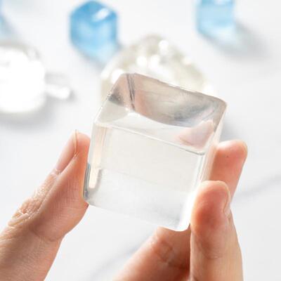 NEW Fdget Toy Mn Squshy Toys Moch ce Block Stress Ball