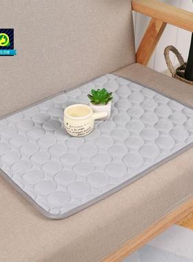 Pet Cooling Mat Dog  Bed Non-Toxic Cool Summer Pad 4Sizes