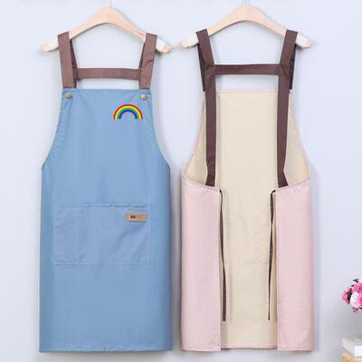 1pçs kitchen waterproof oil proof wreath rabbit apron women