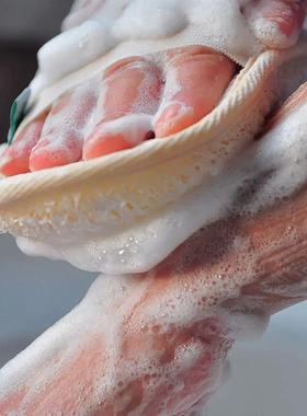 Natural Loofah Bath Exfoliating Scrub Sponge Body Scrubber E