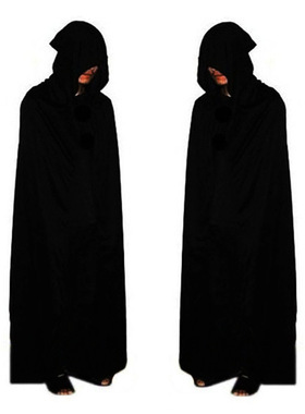 Halloween cape vampire witch costume万圣节披风黑色披风斗篷