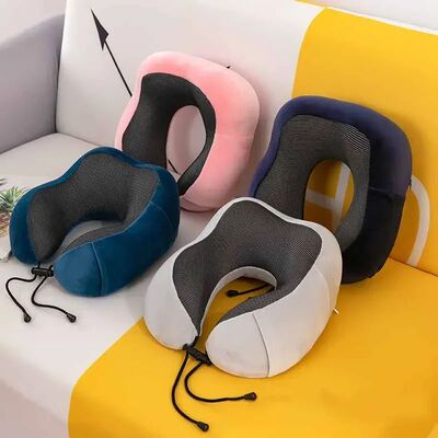 U Shaped Memory Foam Neck Pillows Soft Travel Pillow Massage